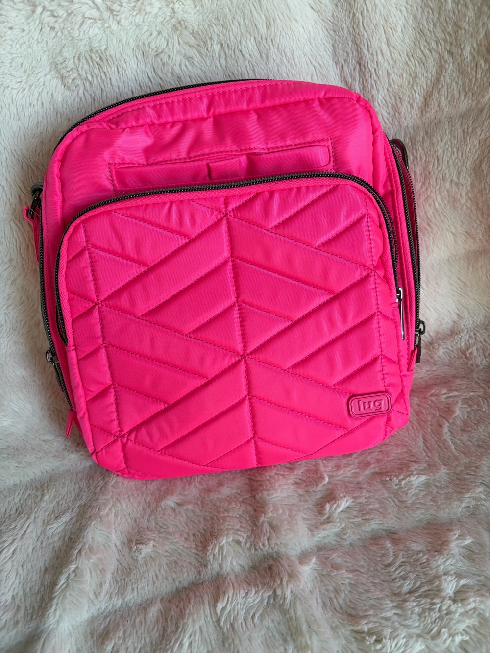 NWT Lug Ranger Crossbody Bag, Magenta